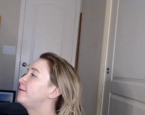 blondy cutie facial cumshot