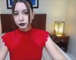 Black Lipstick Hottie E-Cig Smoking Teaze