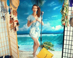 Piper Blush Army Dress