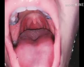 mouth fetish spit tongue 1