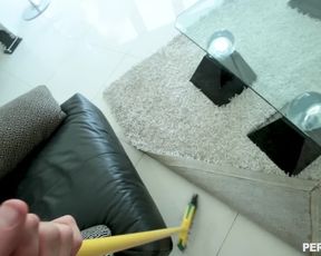 Perfect Tits Babe Outdoor Nudes and Masturbate Dildo 2