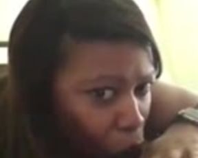 Ebony BBW With Big Dick Sucking Lips