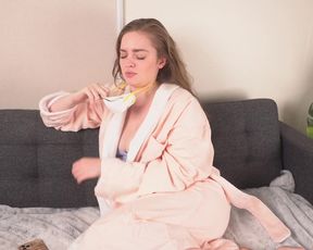 Mary Moody - Coronavirus Quarantine and Cum On My Tits