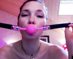 immature_babyy 210630 BDSM play, wild masturbating