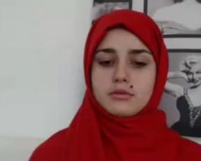 hijab girl teasing