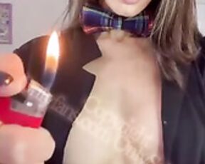 SabrinaVaz1 Youtube OF Eats Cake From Her Nipples