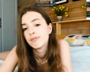 Coy_Amina naked on her bed on Day 212