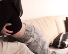 College Chinese girl fucked & creampie