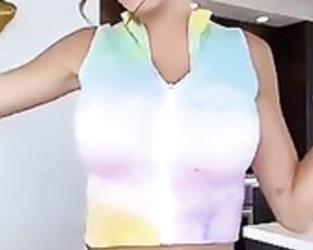 Lyn@ famous nip slip video