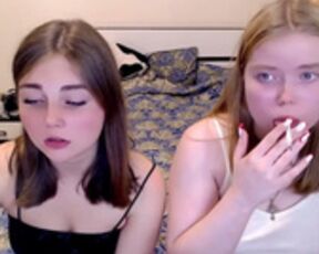 Kitten_jenny01 Emma & Jenny smoking cigs again!