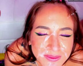 Litzy threesome facial