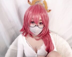 Yuzukitty cospay Yae Miko Genshin Impact Office girl