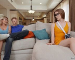 Casual teenagers fucking at home