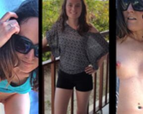 Zoey films herself changing