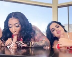 ethots gagging on dildos