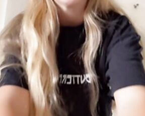 Jade mckinven bikini try on